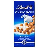 Lindt Classic Recipes Milk Chocolate with Hazelnuts, 4.4-Ounce Packages (Pack of 12)