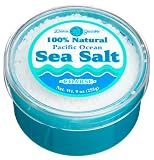 Dean Jacobs Sea Salt, Coarse, 9-Ounce Jars (Pack of 4)