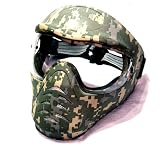 Hakkostu full face airsoft mask low fog ACU H1-3