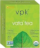 Maharishi Ayurveda Calming Vata Organic Herbal Tea, 16 Herbal Tea Bags, .96 oz (27.2 g)