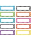 Teacher Created Resources Chevron Labels Magnetic Accents (77204.0)