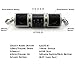 MCM Custom Audio 60-10021 Marine Wakeboard Speaker Pair Black 6.5 Inch Two Way