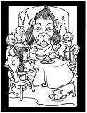 The Land of Oz Stained Glass Coloring Book (Dover Stained Glass Coloring Book)