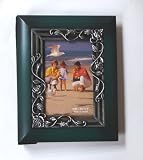 Review Glory Land Corporation  / 3½×5 Petralite Emerald Photo Album w/50 4×6 Inserts - Roses on Trellis
