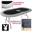 Playboy�� Texas Holdem Folding Poker Table