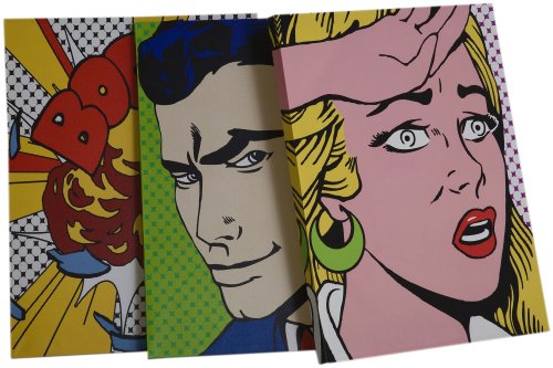 Kare 30336 Bild Comic 62 x 82 x 27 cm Leinwand Holz sortiert