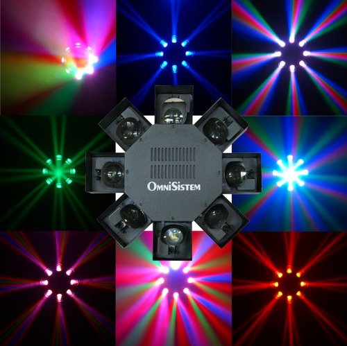 OmniSistem LED Dancer Intelligent Light Effect, Black