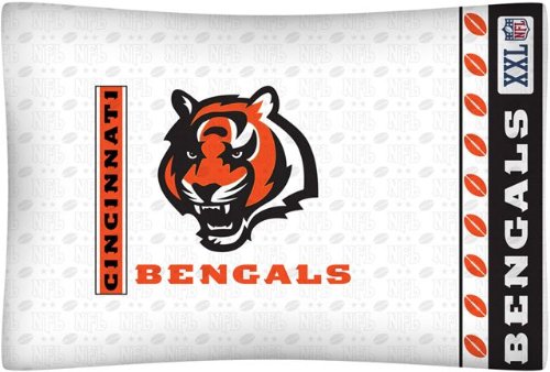 Cincinnati Bengals Standard Pillowcase Bedding
