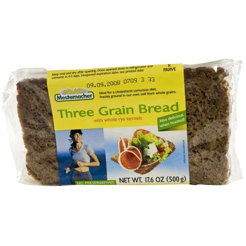 Natural Three Grain Bread (Kosher K-Parve) by Rye Bread