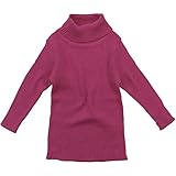 【H27秋冬物】 GARACH(ギャラッチ) 綿テレコハイネック長袖Tシャツ 95cm/RB NO.AH-531415