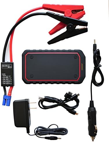 DrCar® Portable Car Jump Starter and Power Bank with LED lights