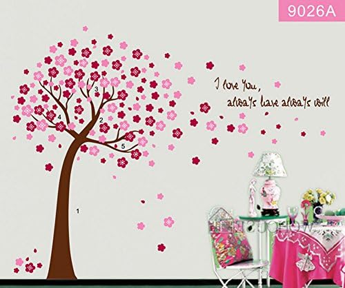 Haiqingor Green Butterfly Flower Vine Black Kitchen Mirror Office Wallpaper Wall Paper Children Decal Sticker