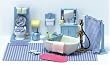 Calico Critters Bathroom Set with Accessories