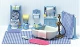Calico Critters Bathroom Set with Accessories