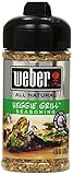 Weber Grill Seasoning Veggie Grill, 4.50-Ounce (Pack of 4)