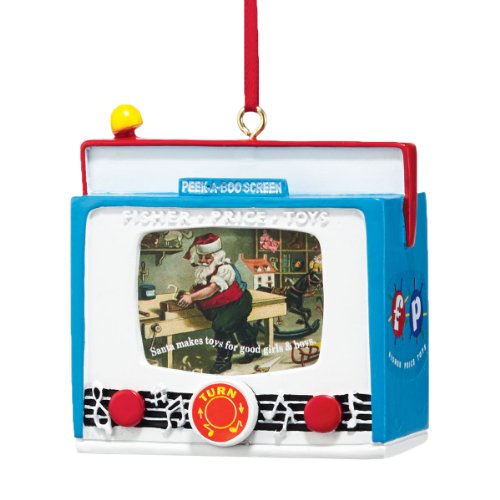 Department 56 Fisher Price Fisher-Price Screen Ornament, 3.8-Inch