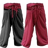2PACK-[2P008] Thai Fisherman Pants Yoga Trousers