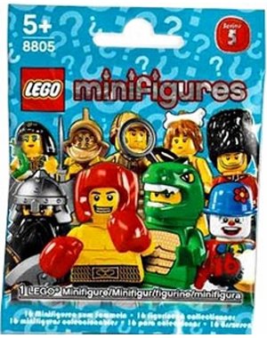 LEGO 8805 Minifigures Series 5 (One Random Minifigure)