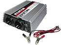 Eufab 16593 Spannungswandler 1000 W , 12 auf 230 V, mit 2 Steckdosen
