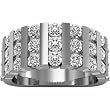 Platinum Diamond Anniversary Band - 1.20 Ct.