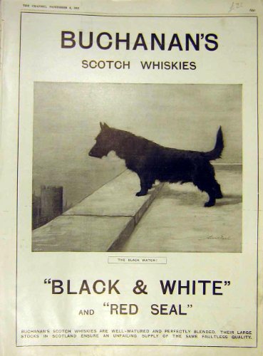 Black-Watch BuchananS Scotch Whisky Red-Seal 1915