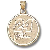LogoArt Jeff Gordon 10K Round Pendant