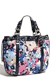 Juicy Couture ‘Beverly’ Floral Print Canvas Tote (Regal Multi)