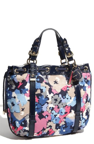 Juicy Couture ‘Beverly’ Floral Print Canvas Tote (Regal Multi)