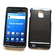 Samsung Infuse 4G I997 (AT&T) Snap On Protector Hard Case "Carbon Fiber Pattern" Design