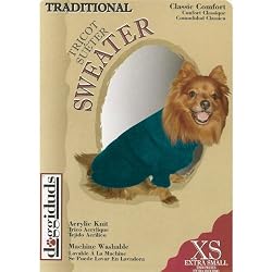 Updated Traditional Sweater - Teal X-Small