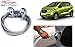 Auto Pearl - Car Auto Full Steel Towing Tow Cable Rope 2000kgs 6mm Heavy Duty 4Mtr For - Datsun Redi Go RS.549.00