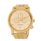 Anne Klein New York Women's 121974CHGB Gold-Tone Multi-Function Dress Watch