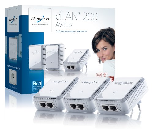 Devolo dLAN 200 AVduo Network Kit (Netzwerk aus der Steckdose) Preisvergleich