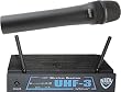 NADY UHF-3HT470.55 Uhf Diversity Receiver with UH-3 Handheld Microphone