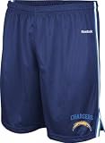Reebok San Diego Chargers Rookie Mesh Shorts XX Large