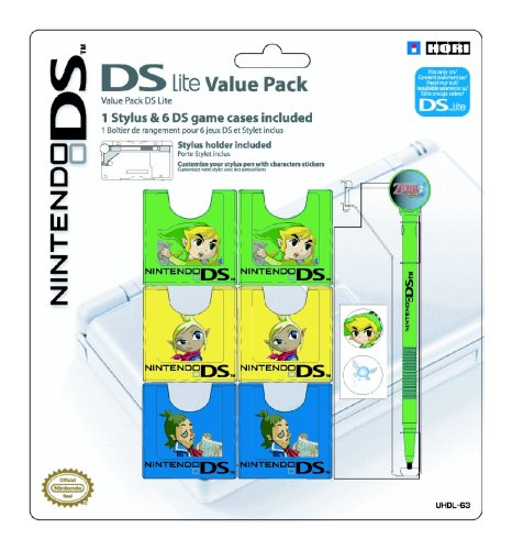 Hori Nintendo DS Lite - Stylus Value Pack "Zelda"