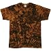 Brown Subtractive Tie Dye T-Shirt