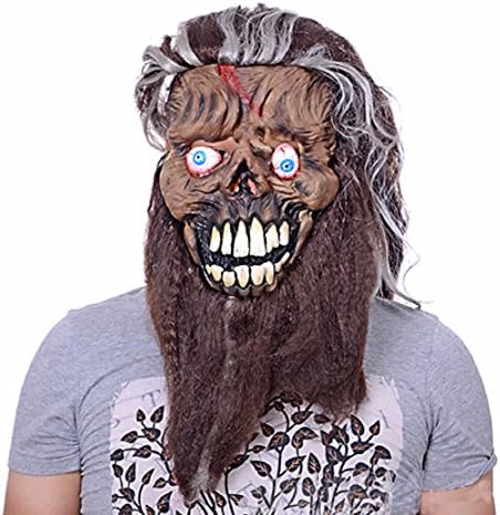 PhoebeTan Halloween Latex Devil Grimace Mask (1 pc)