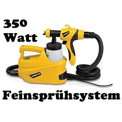 Elektrische Farbspritzpistole, Lackierger�t 550 g/min, 350 Watt - POW X355