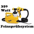 Elektrische Farbspritzpistole, Lackierger�t 550 g/min, 350 Watt - POW X355