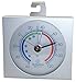Freezer - Refrigerator Thermometer Aluminum Standing or use with Hanging Hook
