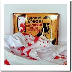 blutige Schlachtersch�rze