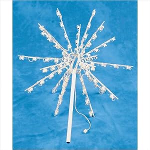 Twinkling Christmas Tree Topper Light Type: C7 LED Bulbs