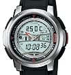 Casio Analog Digital Thermometer Tide Graph Watch Model AQF-100W-7BV