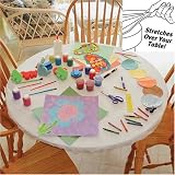 Tidy Table Covers for 48"- 52" Round Tables - 3 Pack