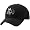 Zephyr Georgia Tech Yellow Jackets Black Vortex Fitted Hat
