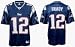 Tom Brady New England Patriots #12 Replica Reebok NFL Football Jersey (Blue)