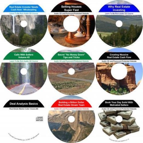 The Incomparable 9 Audio CD Nothing Down, Income Producing Real Estate Mentoring System