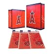 Los Angeles Angels MLB Gift Bags (2 Large,1 Medium) & Flat Gift Wrap (2) Combo Pack #1 by Pro Specialties Group