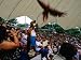 Crowd at Jurong Bird Park Bird Show, Singapore Art Photographic Poster Print by John Elk III, 24x18